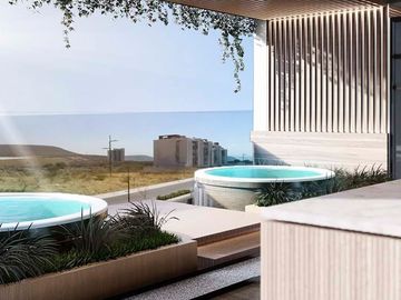 Pent house con Roof garden frente a Moscati Juriquilla Qro. E1