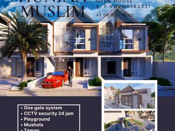 Hunian islamic Konsep ala villa sejuk murah asri di Cibiru dkt UIN