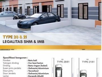 Rumah Konsep Apartemen Harga Murah Dekat Jl Raya Nangsri