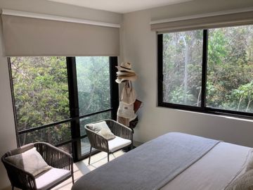 Departamento, 3 albercas, roof top con 6 jacuzzis, area de asador, terraza con b