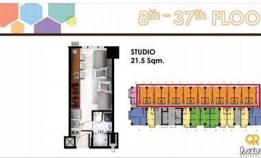 2 Bedroom Pre Selling Investment in Quantum Residences Taft Pasay