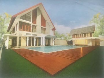 Rumah mewah modern luas setrategis pondok gede