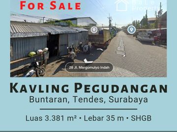 KAVLING PERGUDANGAN MARGOMULYO INDAH SURABAYA