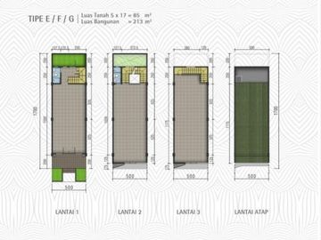Terrace 9 Siap Usaha Lokasi Strategis di Suvarna Sutera