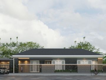 dijual rumah bebas design di kawasan cemara kipas/cemara gading
