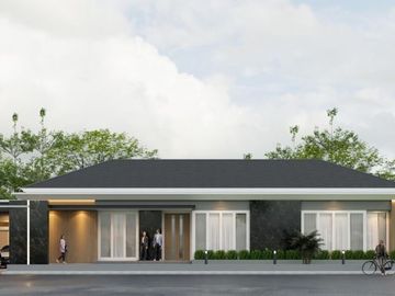 dijual rumah bebas design di kawasan cemara kipas/cemara gading