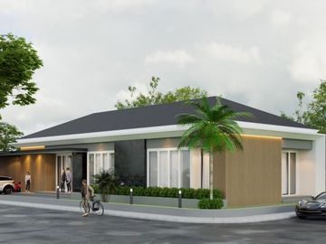 dijual rumah bebas design di kawasan cemara kipas/cemara gading