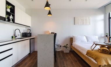 FOR LEASE! Studio Condo in The Gramercy Residences, Century City, Makati