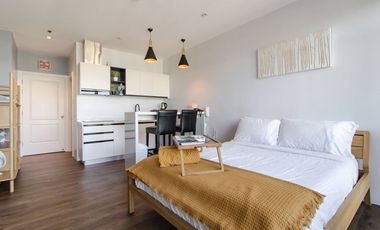 FOR LEASE! Studio Condo in The Gramercy Residences, Century City, Makati