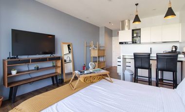 FOR LEASE! Studio Condo in The Gramercy Residences, Century City, Makati