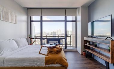 FOR LEASE! Studio Condo in The Gramercy Residences, Century City, Makati