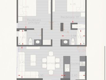 DEPARTAMENTO EN VENTA EN MERIDA,TEMOZON NORTE MOD SUITE