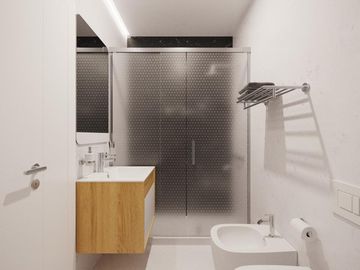 SEMIPISOS 3 AMBIENTES , AMPLIOS BALCONES , DOS HABITACIONES Y DOS BAÑOS , OPCION DE TERCER HAB EN UNIDADES EN DUPLEX