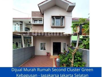 Dijual Murah Rumah Second Cluster Green Kebagusan Jagakarsa Jakarta Selatan