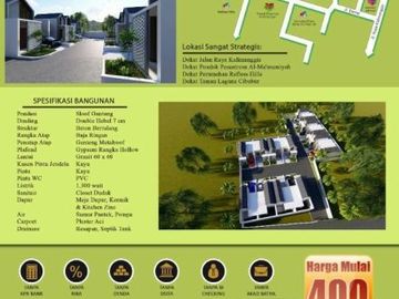 Rumah murah strategis lingkungan islami di jatisampurna