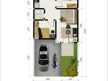 Promo Rumah Murah Type 45 dekat Kampus Brawijaya di Green Tombro