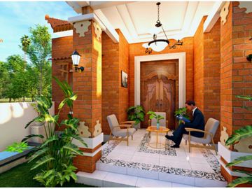 Rumah Klasik Kekinian Dengan Tanah Ideal Luas di Prambanan