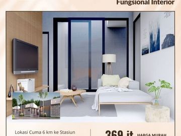 Rumah Modern dengan Private Pool 300jutaan di Bogor
