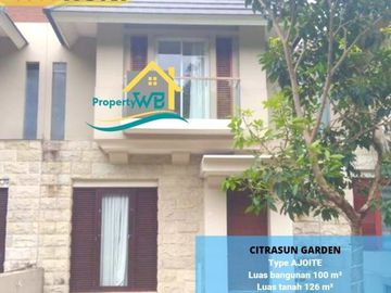 Rumah Siap Huni Citrasun Garden Dijual Murah, Saatnya Anda Beli Segera!!