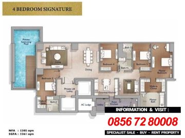DIJUAL APARTEMEN ANANDAMAYA RESIDENCES
