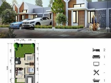 Promo Ruma Villa Dijual di Singosari 200 Jutaan Malang