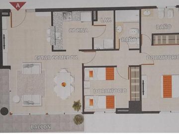 Departamento en  Barrio Norte a estrenar
