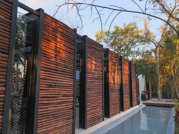 Penthouse eco amigable, alberca con multiples areas comunes en exterior