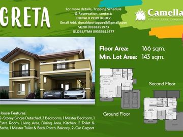 3 Bedroom House & Lot for Sale in Teresa Rizal, for inquiries pls contact Donald @ 0933825---- / 0955561----