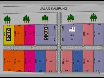 Tanah kavling surya regency