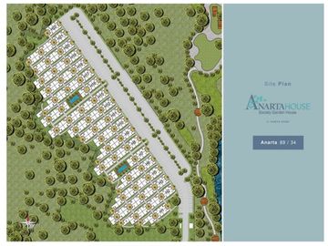 Anarta House View Danau Cantik di Vanya Park BSD City