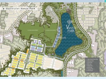 Anarta House View Danau Cantik di Vanya Park BSD City