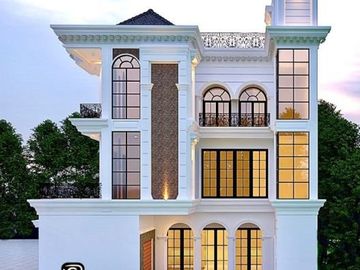 Rumah Clasic Modern Plus Kolam Renang Di Jagakarsa