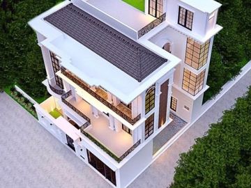 Rumah Clasic Modern Plus Kolam Renang Di Jagakarsa