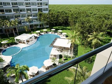 Condominio con lock off, terraza, bodega y cuarto de lavado,  con vista al bosqu
