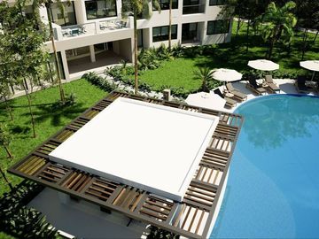 Condominio con lock off, terraza, bodega y cuarto de lavado,  con vista al bosqu