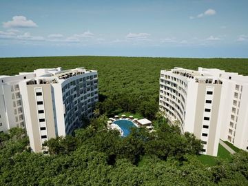 Condominio con lock off, terraza, bodega y cuarto de lavado,  con vista al bosqu
