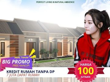Perumahan Cluster Poros Raya Sukun DP 0 FREE KANOPI