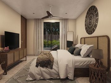 Penthouse de 3 recamaras con spa, gimnasio, club de niños, cerca de la playa en