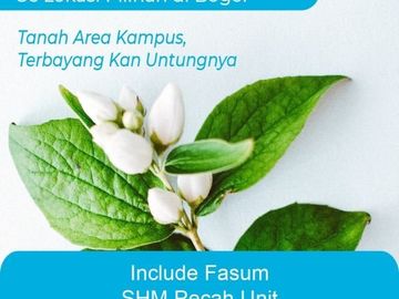 Tanah Kapling Bogor Dekat Jl. Serpong - Parung; Hanya 1 Jt-an