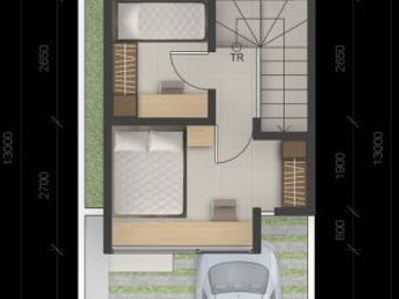 Rumah Baru Minimalis 2 Lantai Dekat Pemkot Cimahi