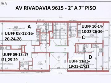 VENTA • VILLA LURO • AV. RIVADAVIA 9615 • MONOAMBIENTE • APTO PROFESIONAL • A ESTRENAR
