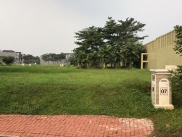 Dijual Kavling Tiara Siap Bangun Hook di Pondok Hijau Golf Gading Serpong