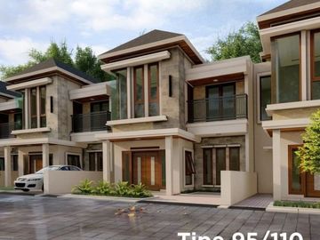Rumah Villa Syariah 2LT View Kota Bandung di Cimuncang Padasuka Cicaheum