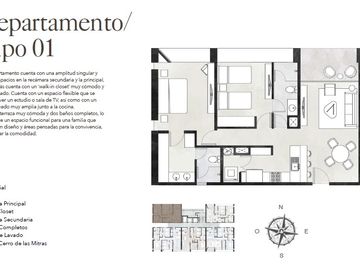 Departamentos desde 90m2 - 120m2