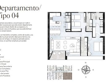 Departamentos desde 90m2 - 120m2