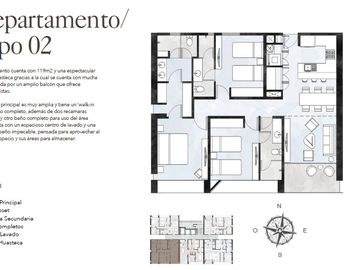 Departamentos desde 90m2 - 120m2