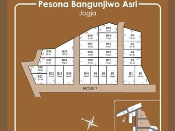 Kavling Bangunjiwo, Bantul; SHM Per Unit