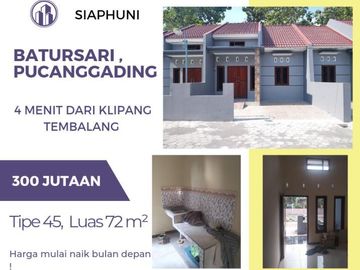 Rumah murah Siaphuni di Batursari pucanggading Mranggen