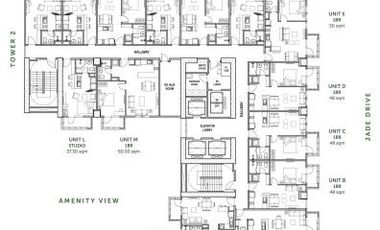 1Bedroom with Mandatory Parking in The Grand Midori Ortigas