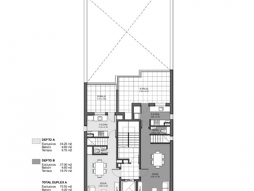 VENTA DEPARTAMENTO Duplex DOS DORMITORIOS - Terraza exclusiva y balcon frente al parque Independencia - FINANCIACION - Av. Pellegrini 2632